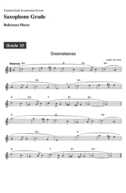 yamaha雅马哈Reference Piece
